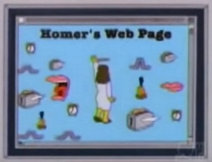 Homer's Web Page